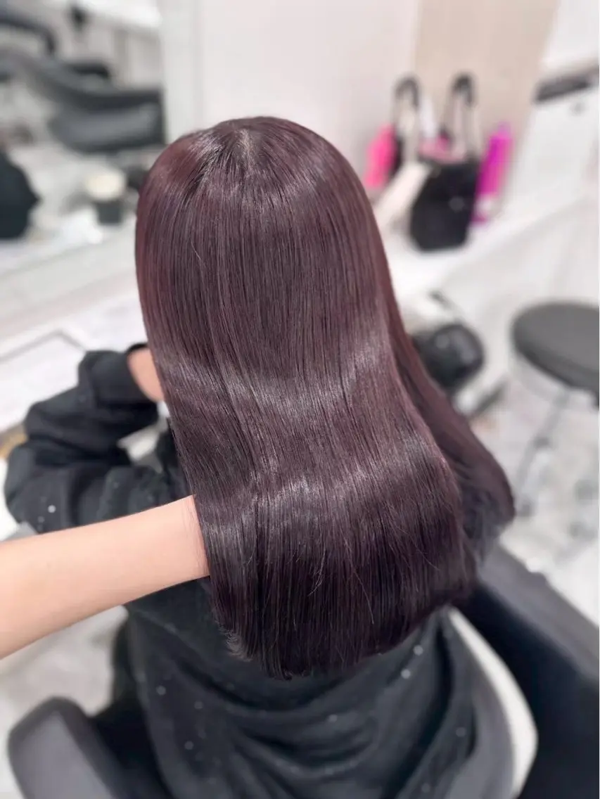 ロング カラー ヘアカラー トリートメント 🫧暖色カラー🫧/ Masaruのヘアスタイル