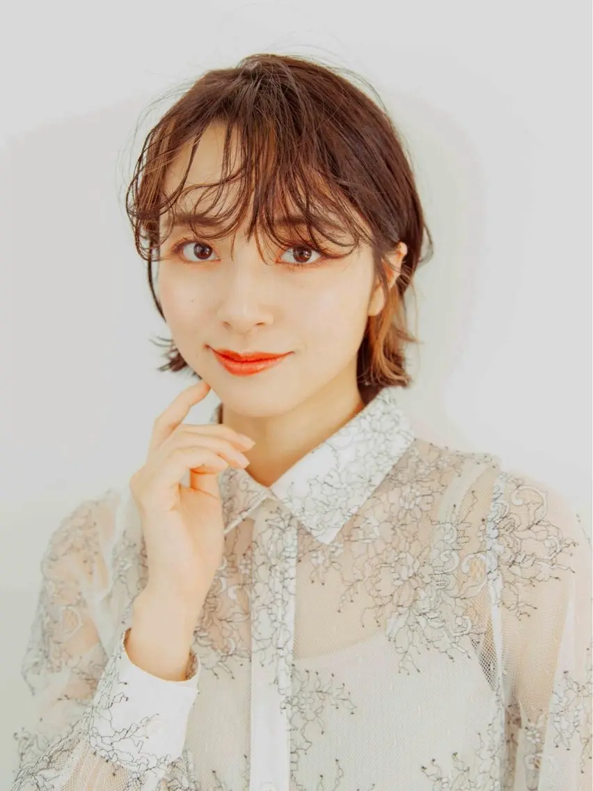 ショート カラー 坂口 みりのヘアスタイル