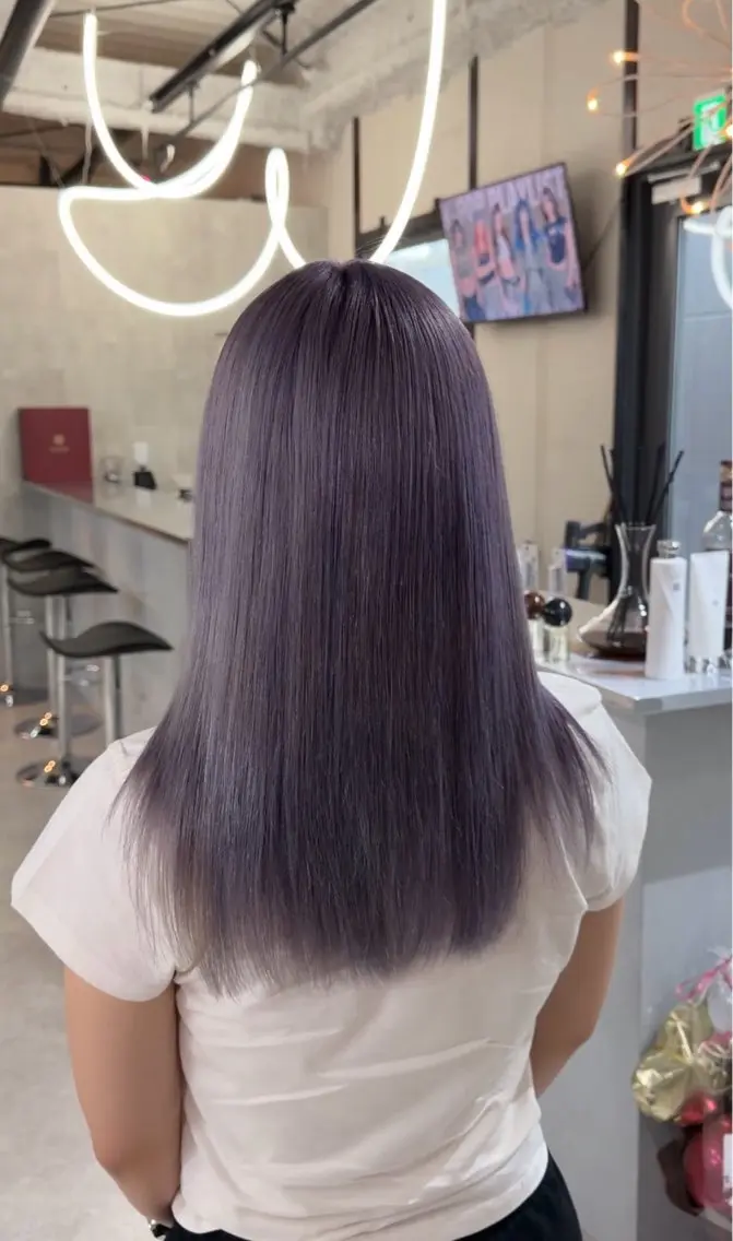 カラー ブリーチ カット ヘアカラー トリートメント 西川 斗真のヘアスタイル
