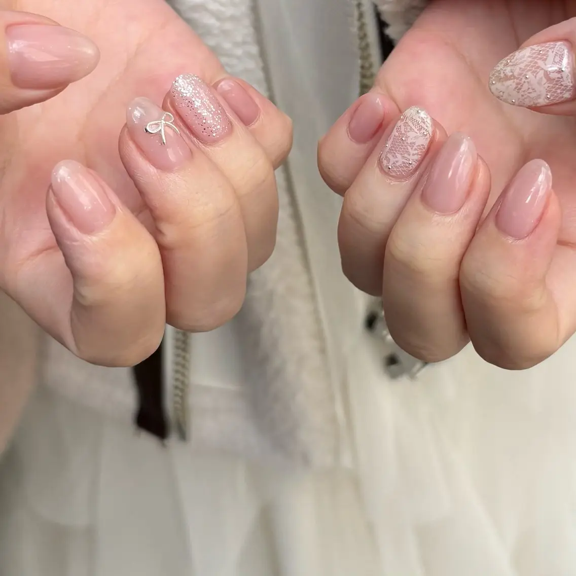 ネイル ハンドネイル パラジェルネイル 大人可愛/シンプルのネイルデザイン