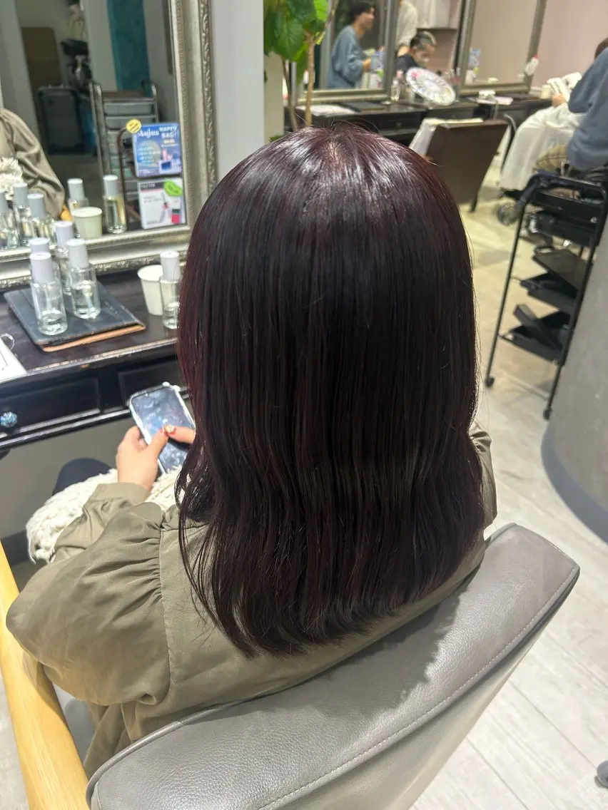 🧴💗【最高の手触り】通常カラー+4STEPトリートメントの写真