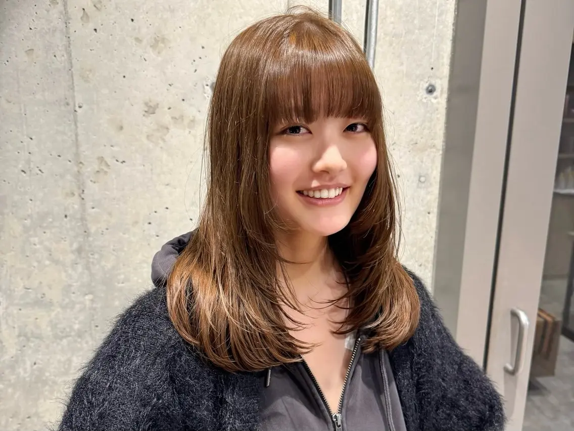 セミロング 〽️magico/ ウルフDaiki〽️のヘアスタイル