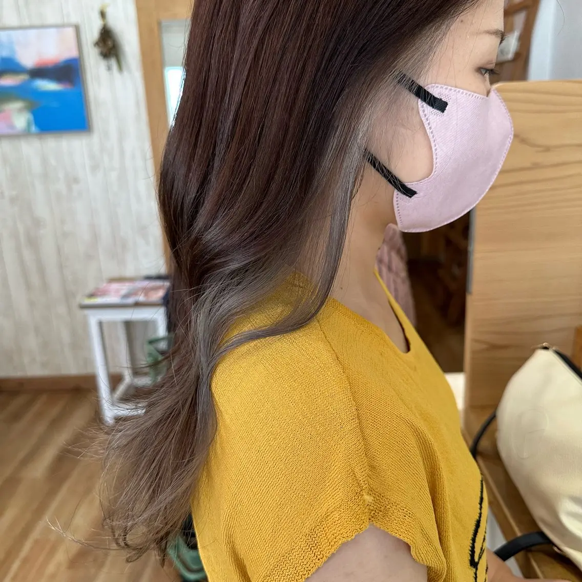 ロング カラー インナーカラー hair &make EPICRUMIのヘアスタイル