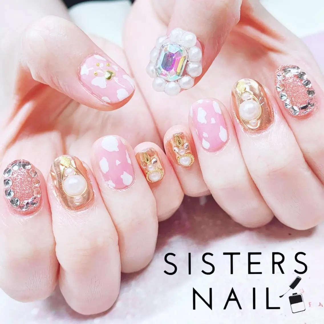 ネイル ハンドネイル ハンドケア sisters nail.fのネイルデザイン