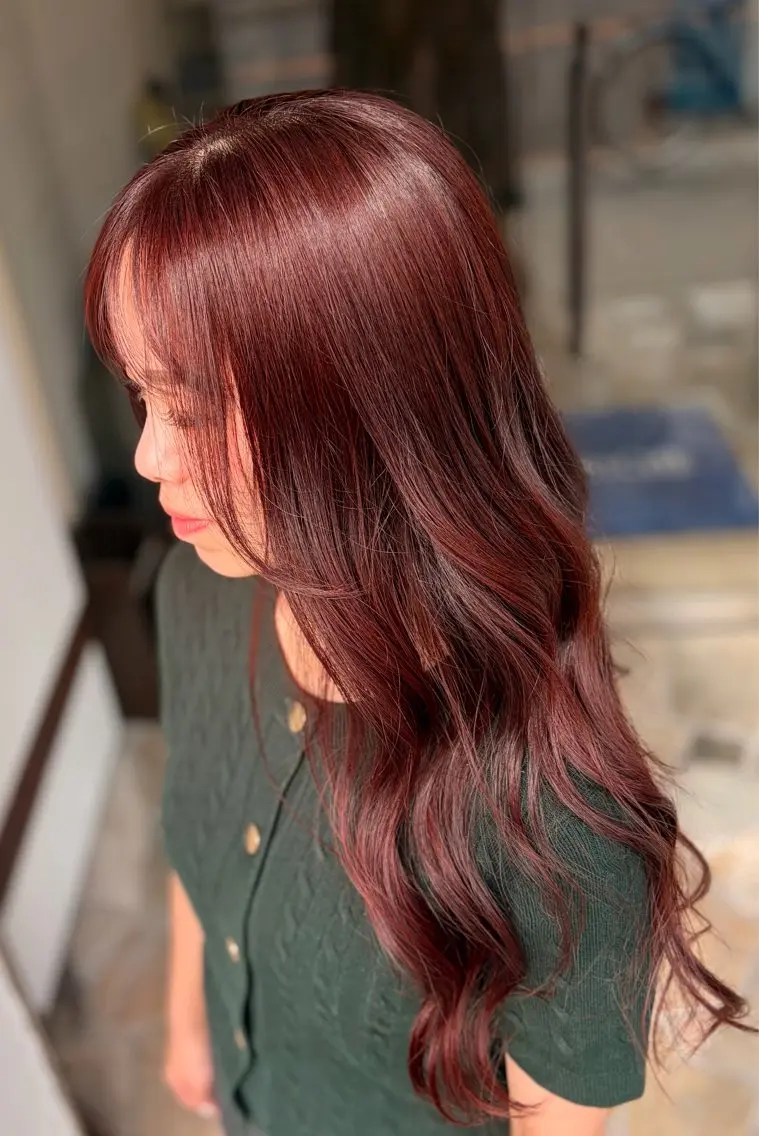 ロング カラー ヘアカラー 上西 花奏の眉毛・アイブロウイメージ