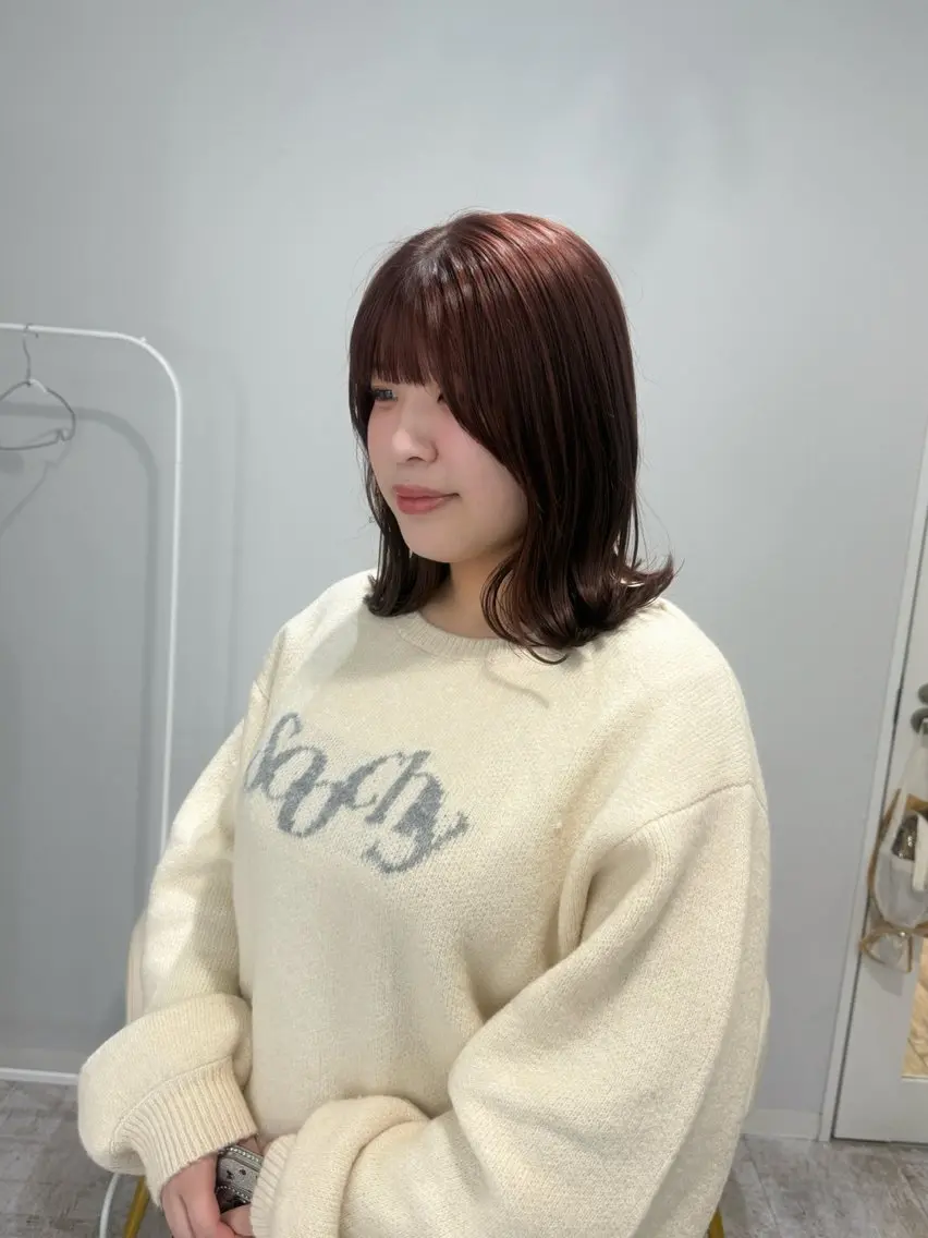 ミディアム カラー ヘアカラー piLLon/ RYUKAのヘアスタイル