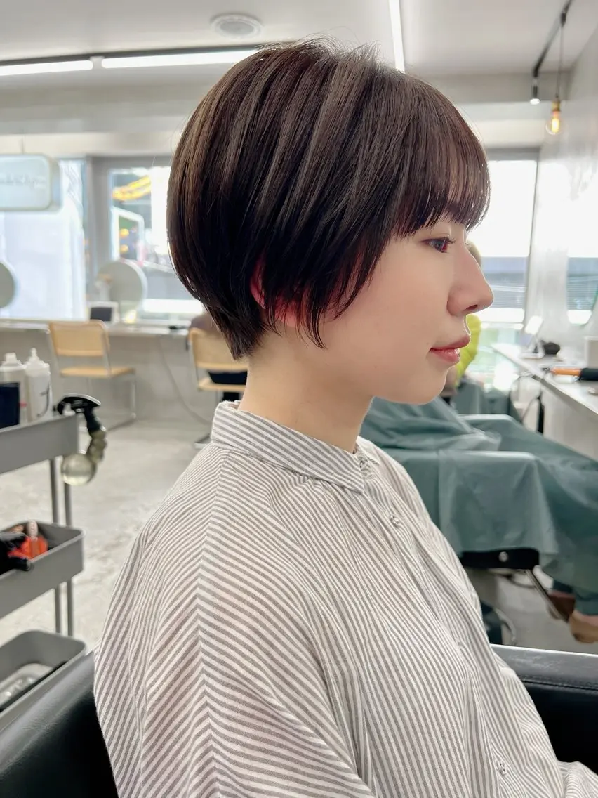 ショート カット トリートメント 鈴 /ショート/ボブのヘアスタイル