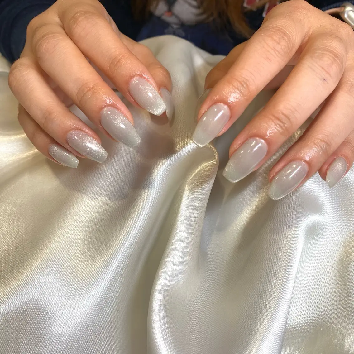 【✨5月平日限定✨️】うる艶magnet nail (オフあり)の写真