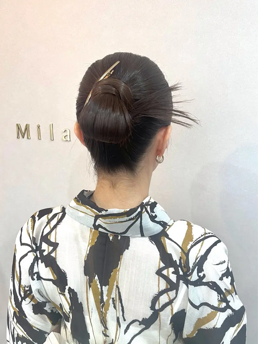 セミロング エクステ&ヘアセット Milaのヘアスタイル