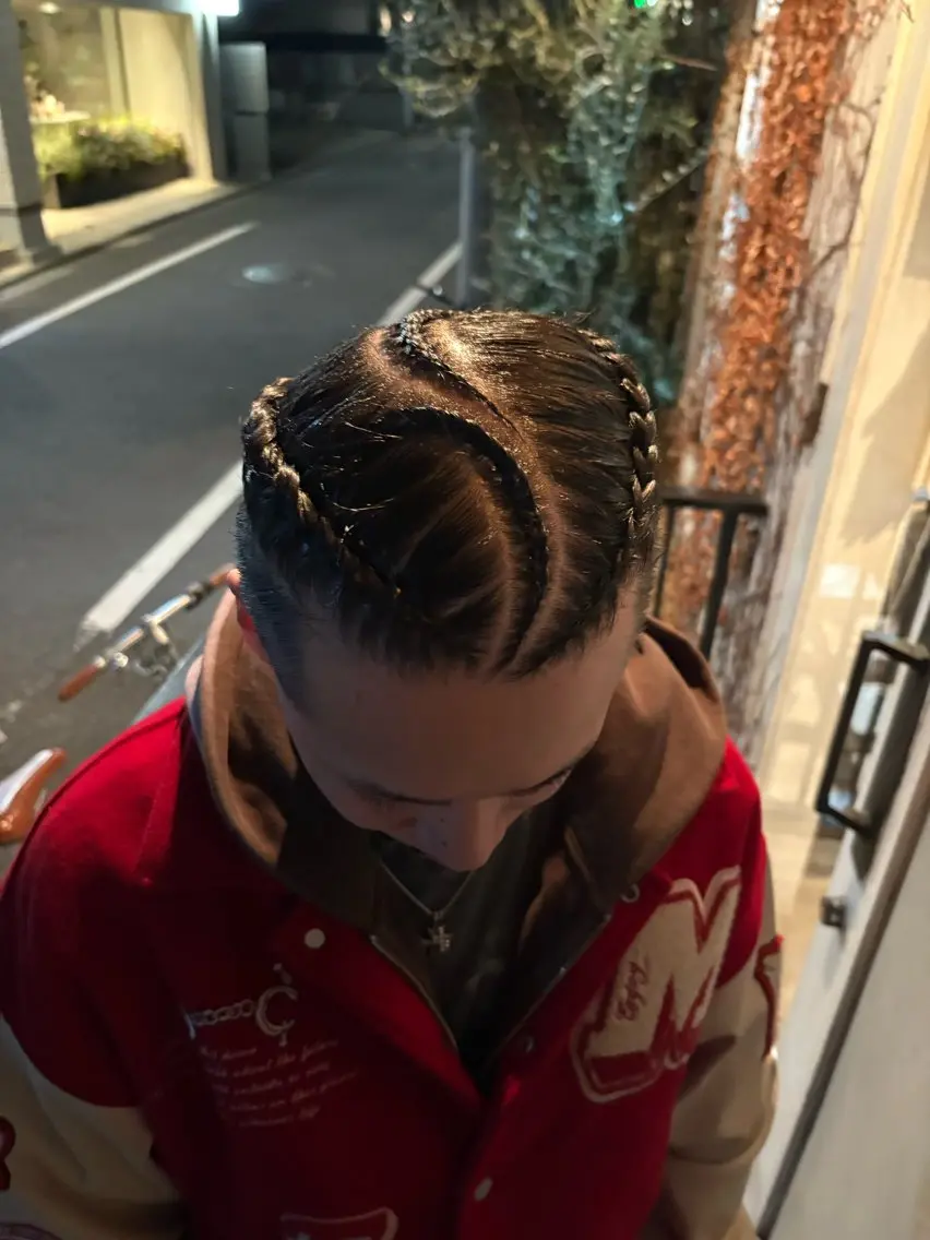 メンズ ヘアセット ヘア・ネイル yutsukIのヘアスタイル
