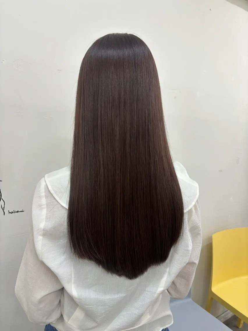 ロング カラー カット ヘアカラー トリートメント 似合わせ美髪ヘア✨ 天王寺．阿倍野🌈のヘアスタイル