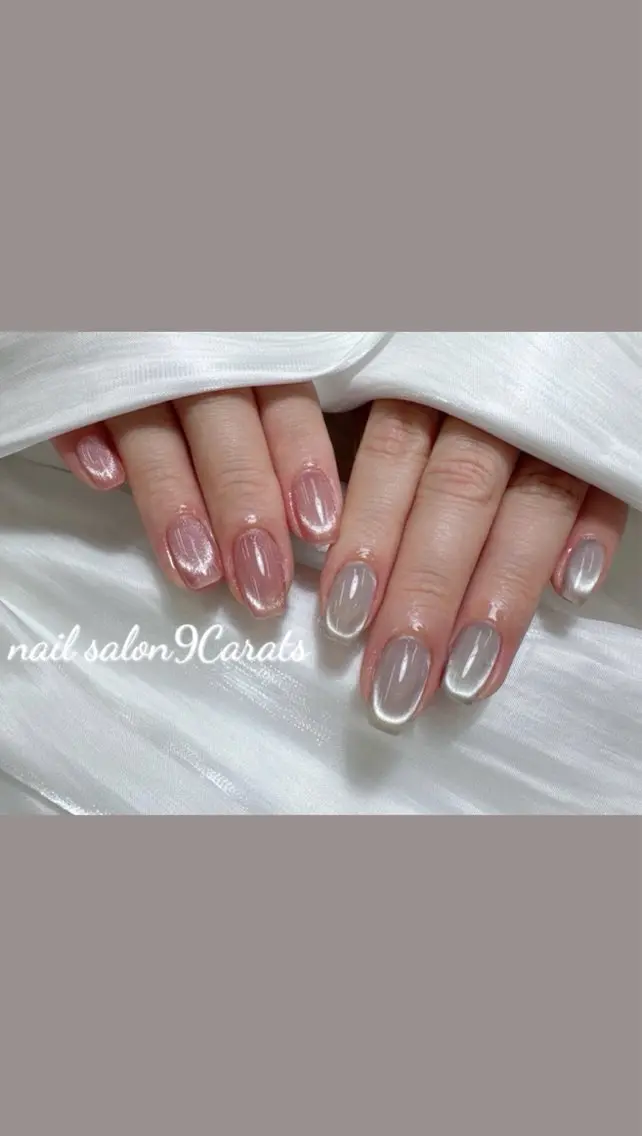 💅🎀マグネットネイル 2色選べます✨💰6480円【新規フィルインオフ無料】💅の写真
