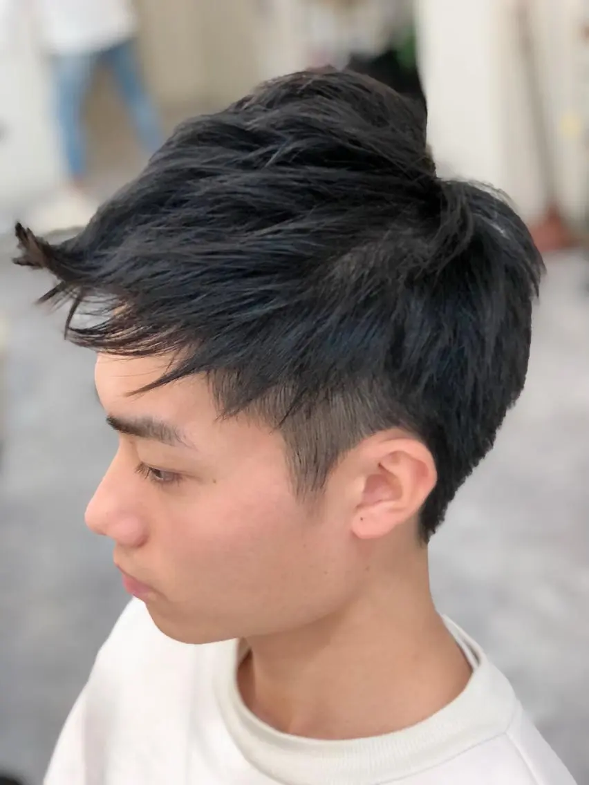 【ご新規様】（メンズ）デザインカット［シャンプー、施術後のお流し、スタイリング込み］の写真