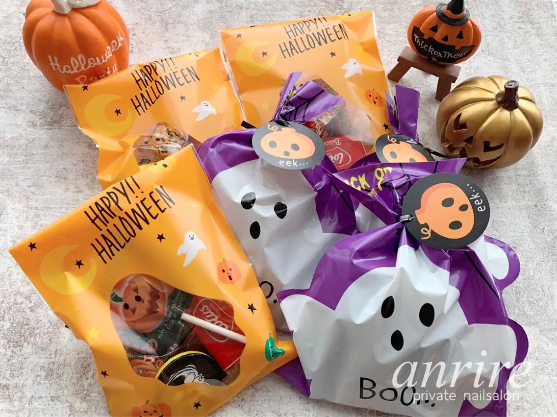 ネイル ハロウィン nailsalon anrireのネイルデザイン