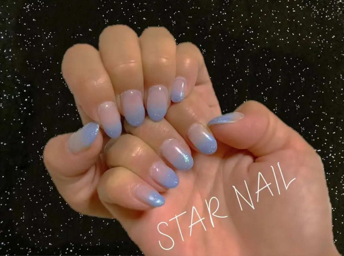 ネイル グラデーション ハンドネイル STAR NAILのネイルデザイン