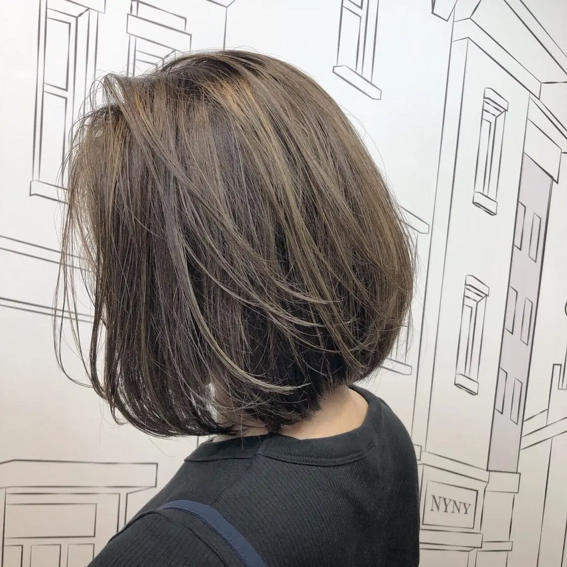ショート カラー レイヤー,ボブ / 彩未のヘアスタイル