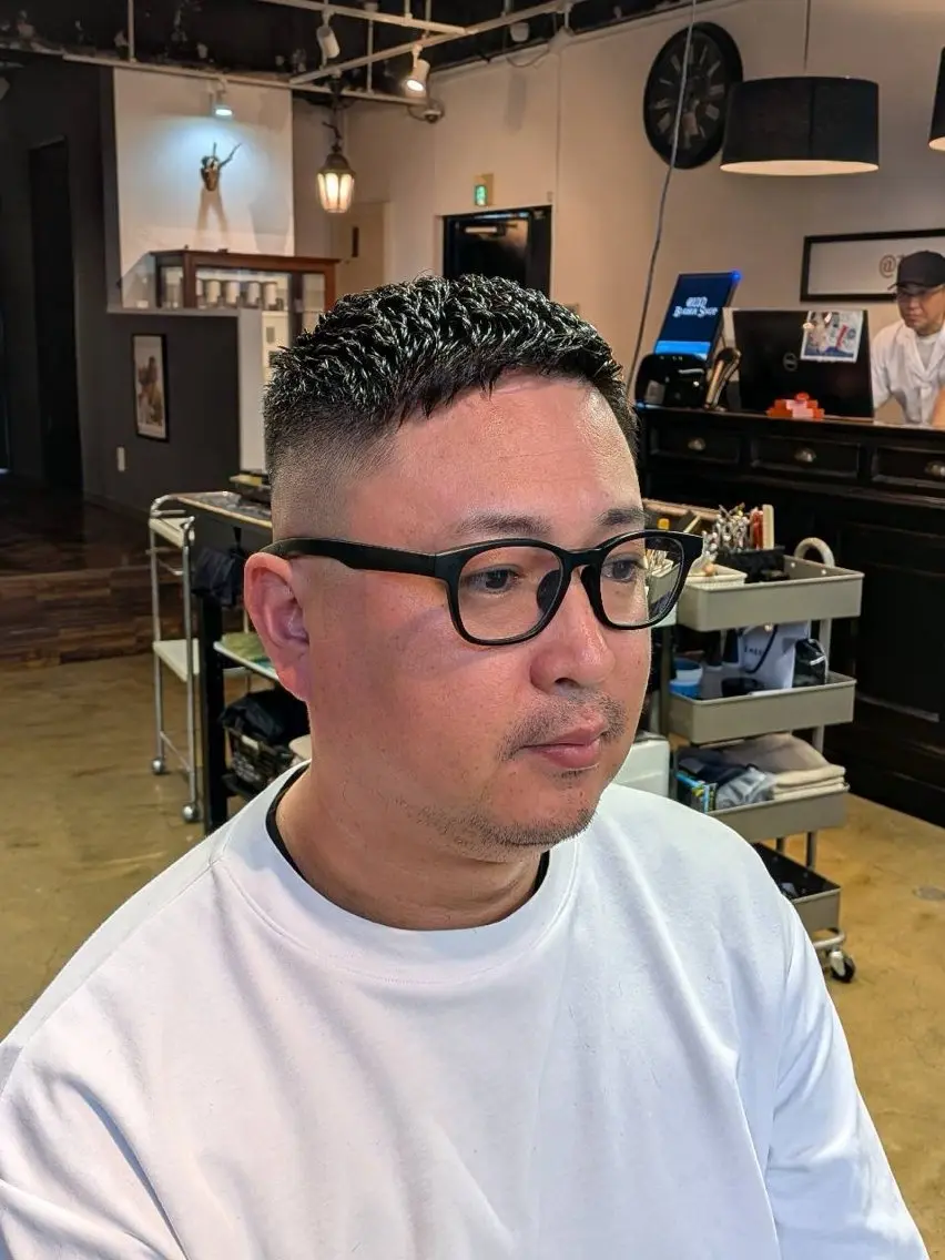 ショート メンズ 衛藤 星芭／カット無料天神のヘアスタイル