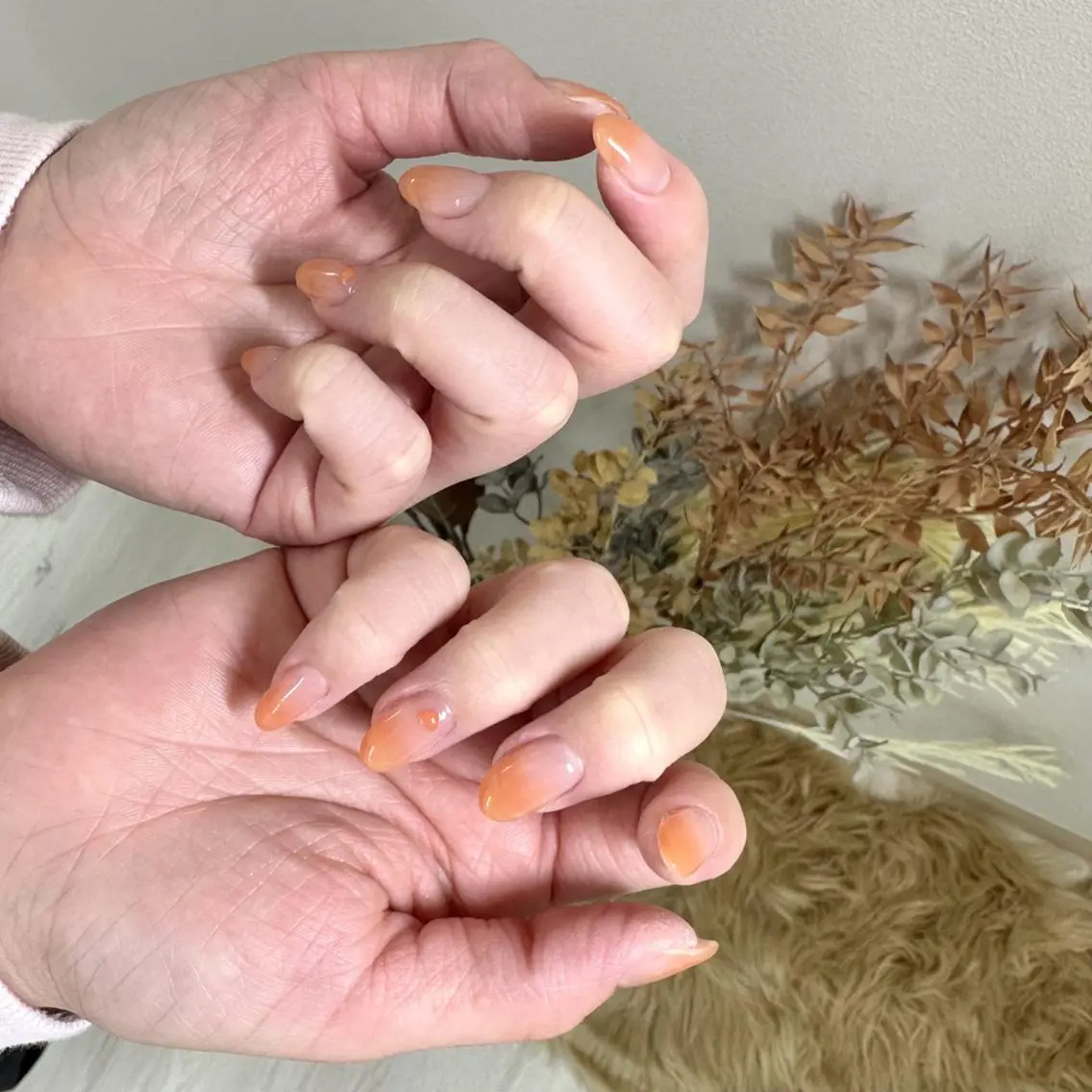 ネイル グラデーション ハンドネイル nail salon &e rieのネイルデザイン