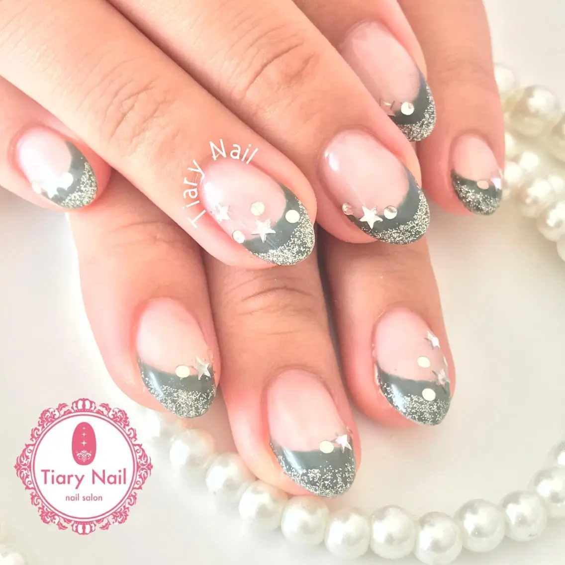ネイル ハンドネイル 💗🪽Tiary Nail🪽💗のネイルデザイン