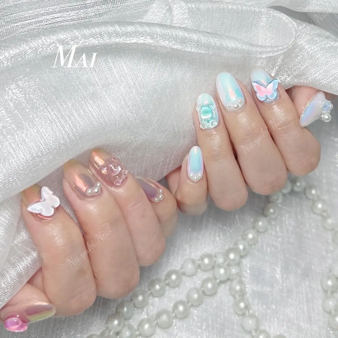 ネイル ハンドネイル ハンドケア YUKI 💗 渋谷店のネイルデザイン