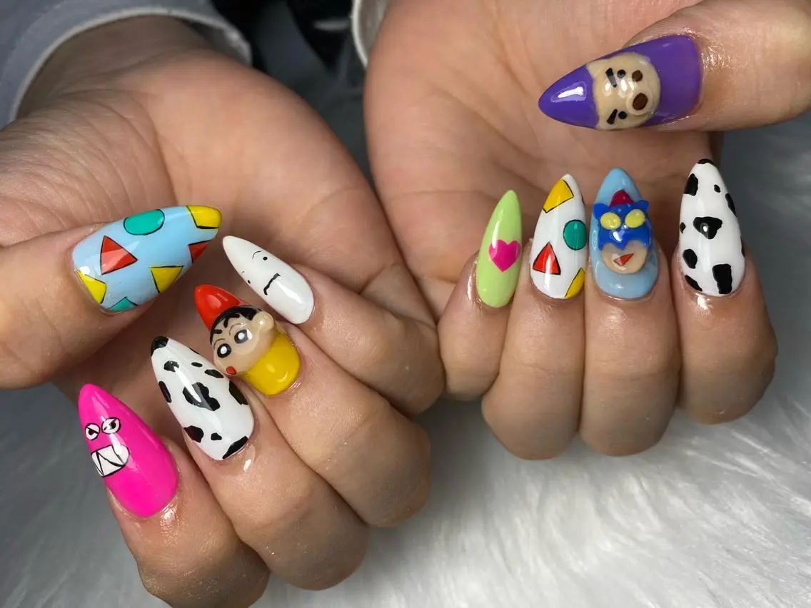 ネイル ハンドネイル Mana‪ ‪·͜· ❤︎‬のネイルデザイン