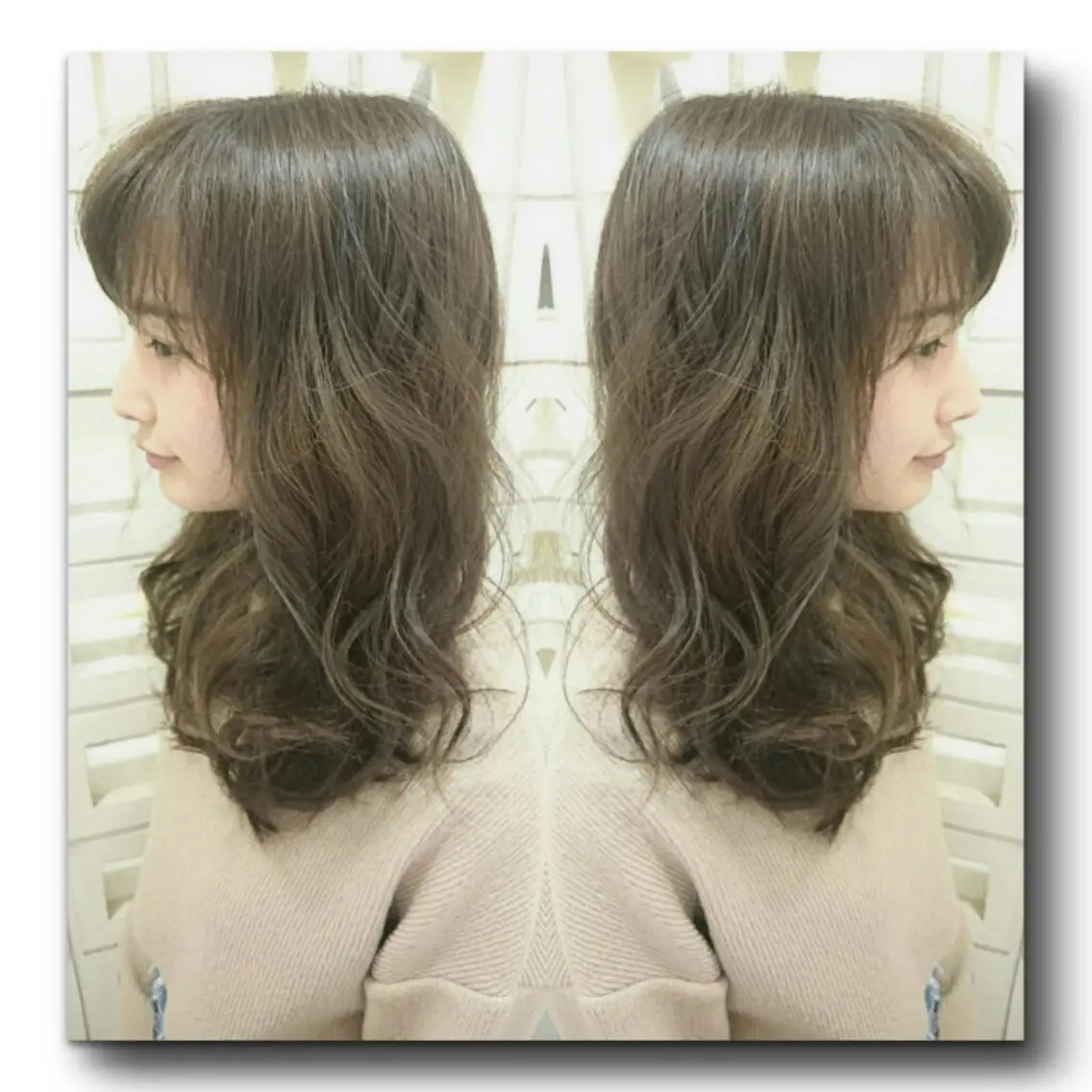 ロング 外国人風カラー 変身企画実施✨️ ショート専門 宮ヶ迫のヘアスタイル
