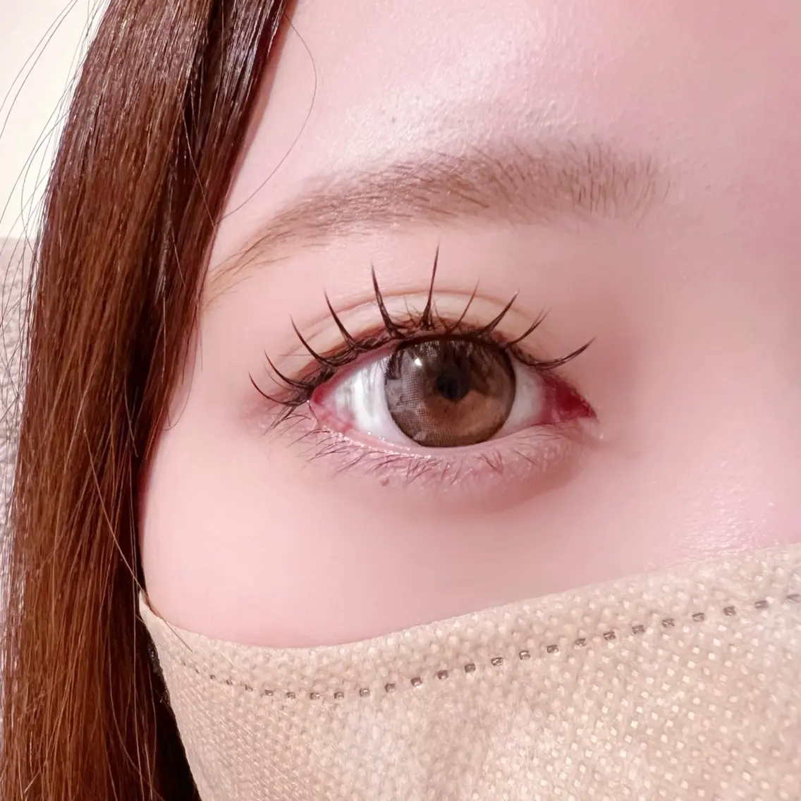マツエク・マツパ マツエク KNACK eye lash RISAのマツエク・マツパデザイン