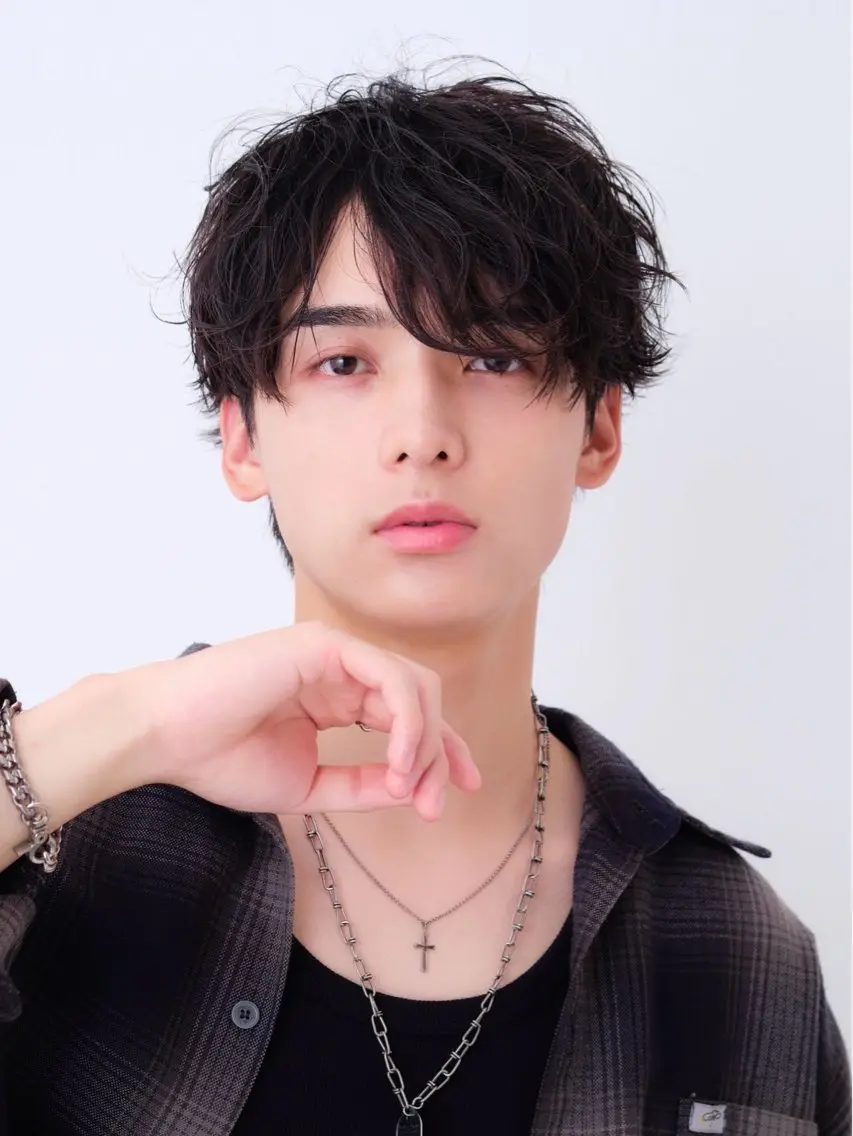 【毎朝時短⏰】メンズ垢抜けカット+ラクちんスタイリングパーマ✨の写真