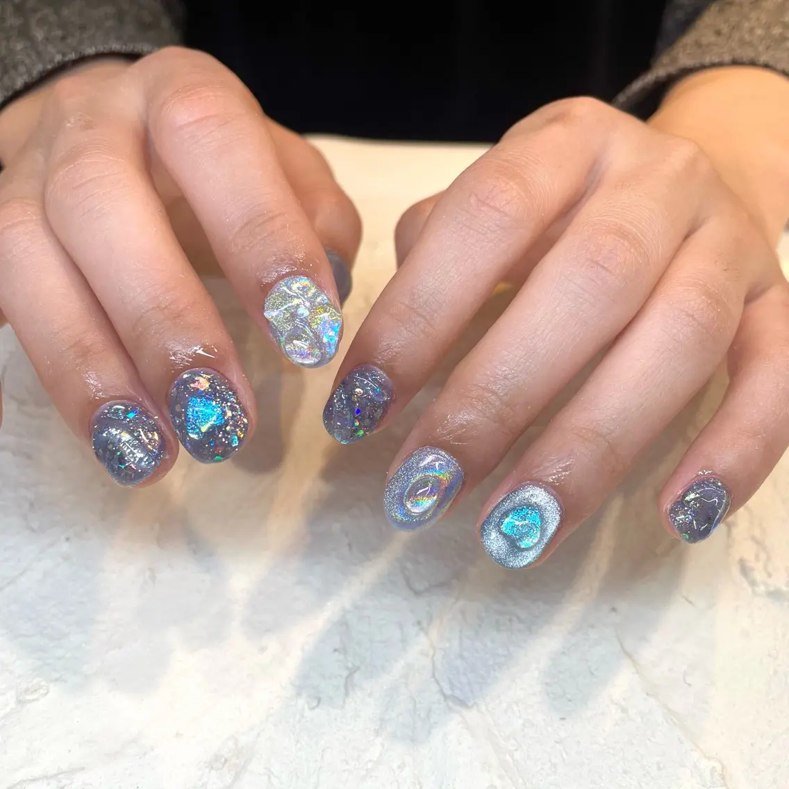 ネイル ハンドネイル 新井 ひなののネイルデザイン