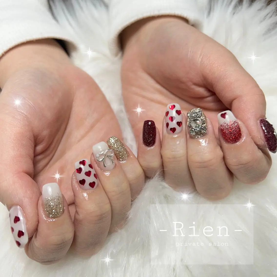 ネイル ハンドネイル -Rien- プライベートサロンのネイルデザイン