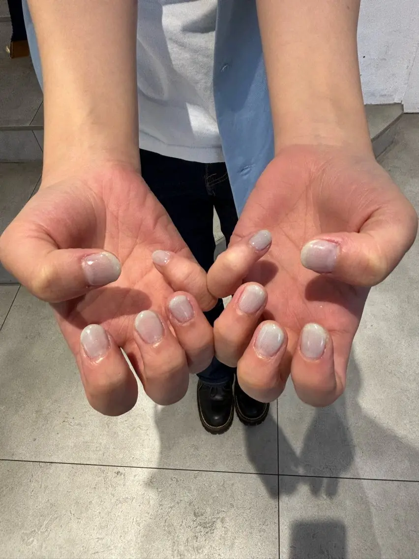 ネイル ハイトーン/レイヤー nail 百咲💌のヘアスタイル