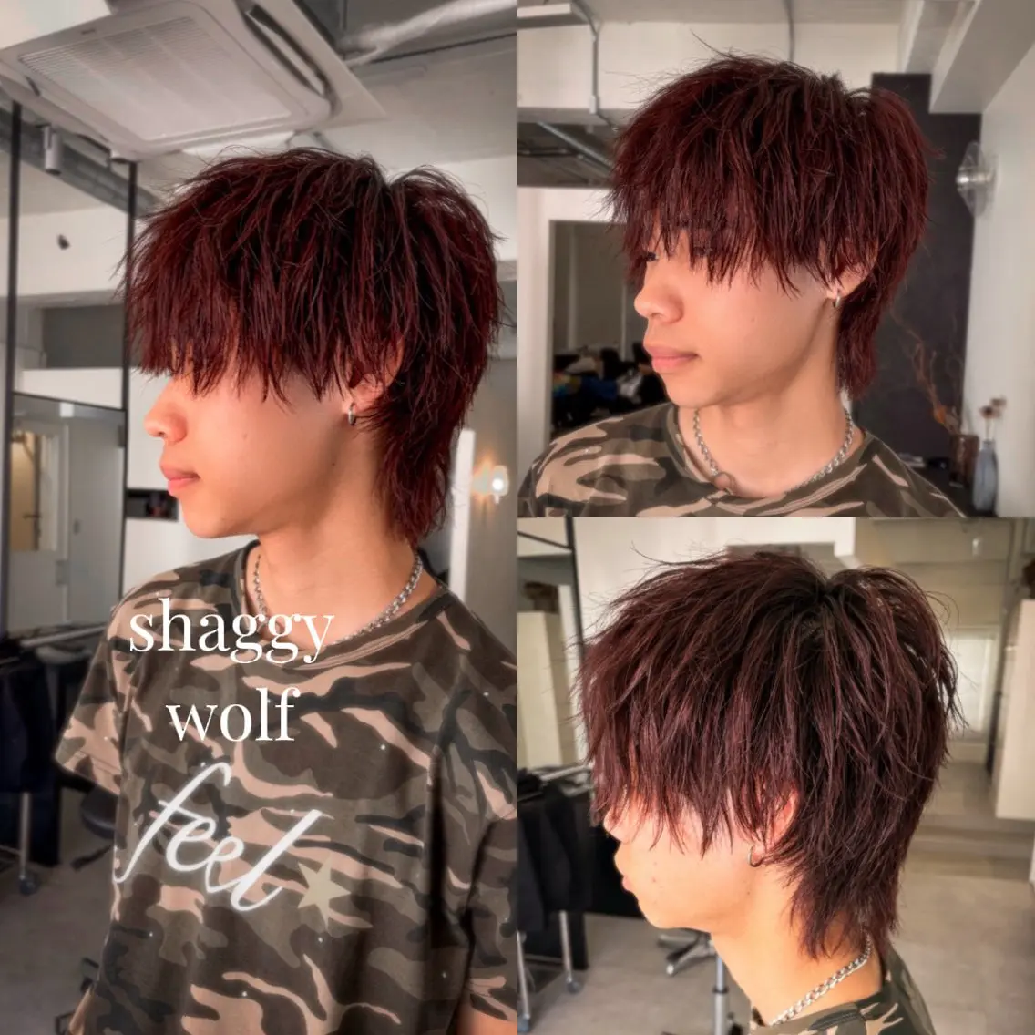 ショート ウルフカット 玉村 直也のヘアスタイル