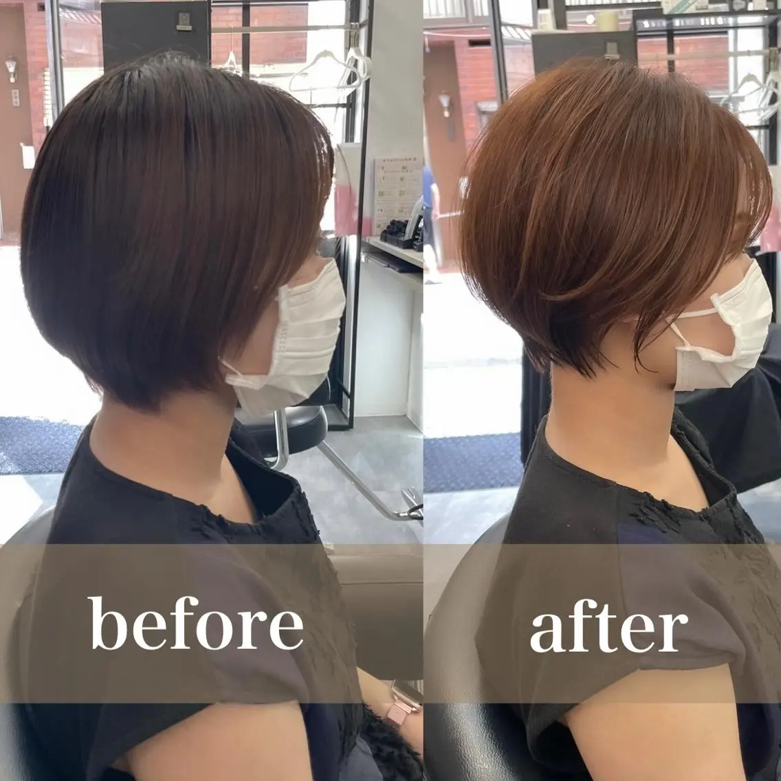 ショート ショート/ボブ/✂️ 石井啓介のヘアスタイル