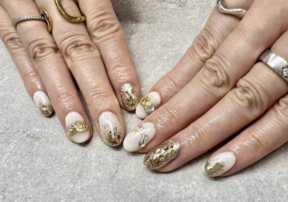 ネイル アートネイル フットネイル フレンチネイル グラデーション キラキラネイル FASTNAIL PLUS 新宿店のネイルデザイン