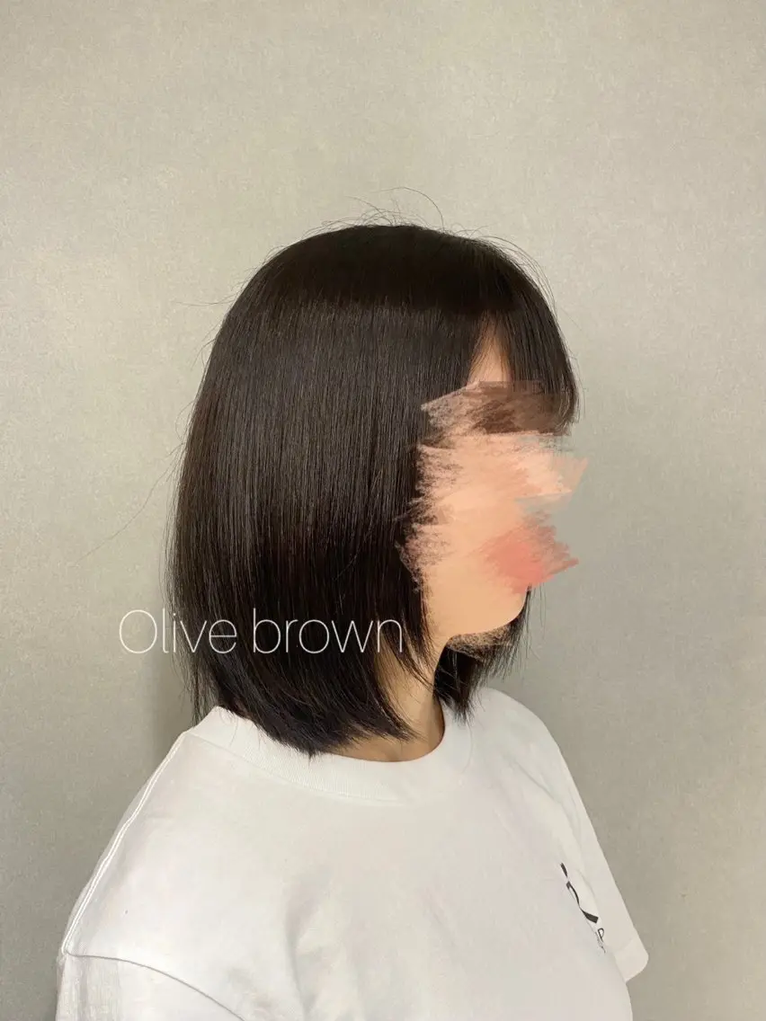 ミディアム ヘアカラー トリートメント 🫧髪質改善 🌼きさき🌼のヘアスタイル