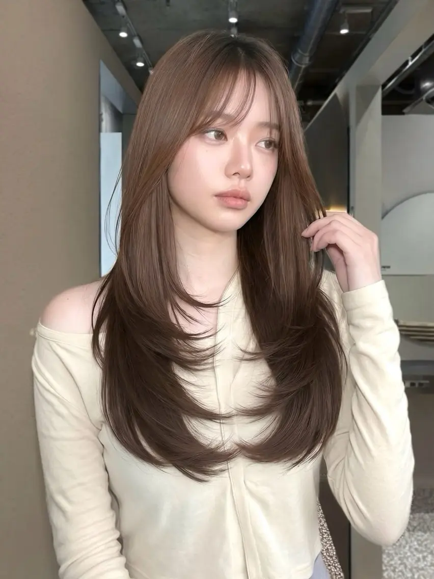 ロング レイヤーカット yume ❤︎のヘアスタイル