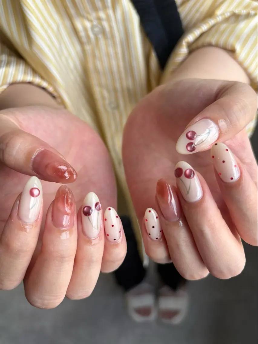 ネイル ハンドネイル Elle. ASAMIのネイルデザイン