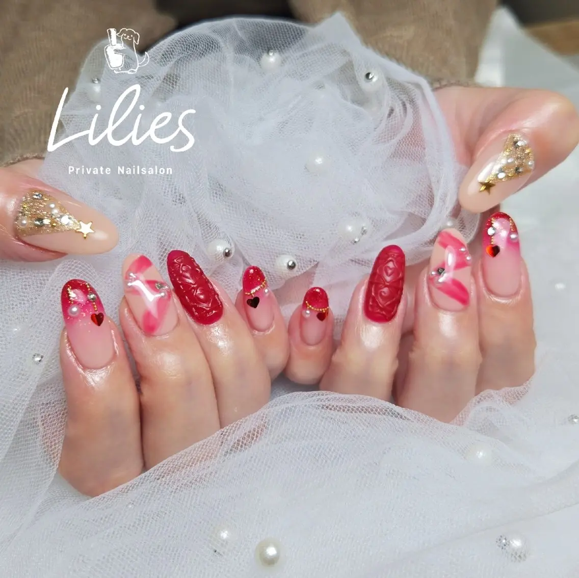 ネイル Nailsalon Liliesのネイルデザイン