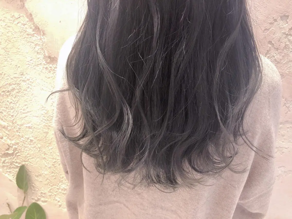 ミディアム カット ヘアカラー トリートメント 代表山口ひな 髪質改善のプロのヘアスタイル