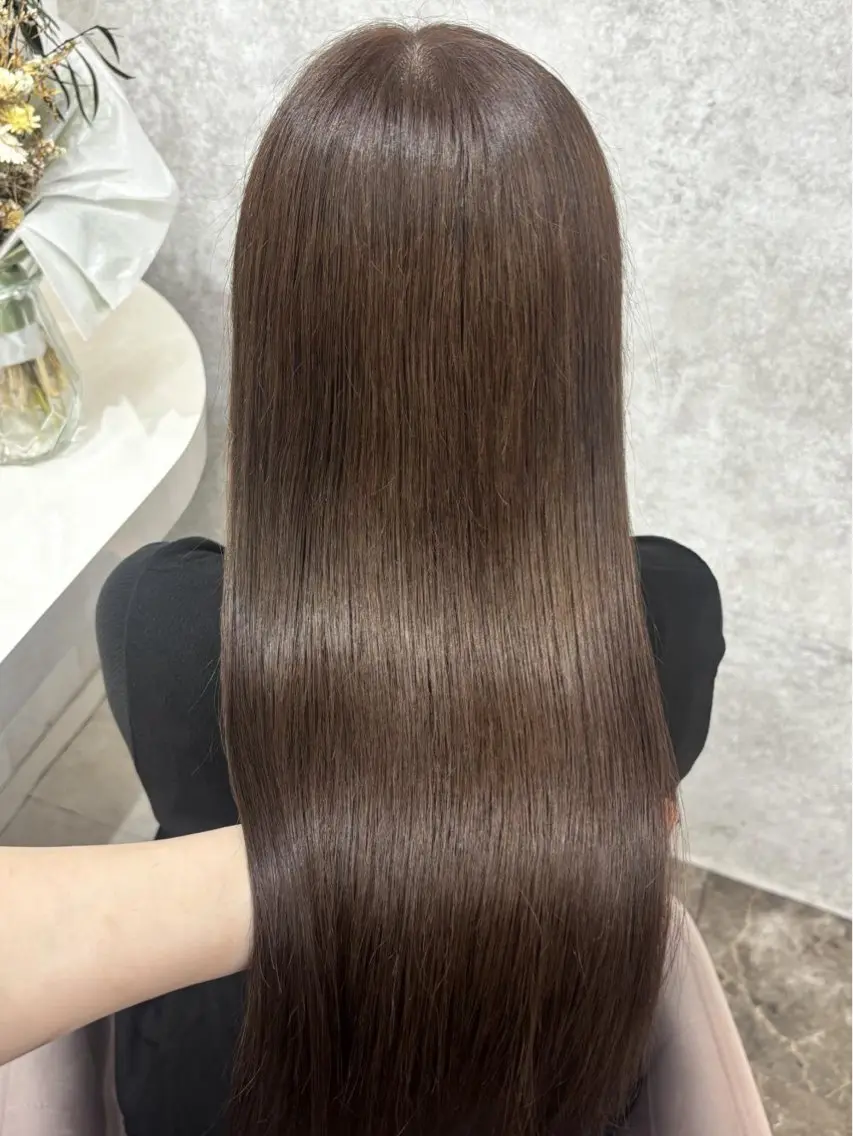 ロング カラー 🩰艶髪ワンカラー／ 大宮/はるあ🩰🏹のヘアスタイル
