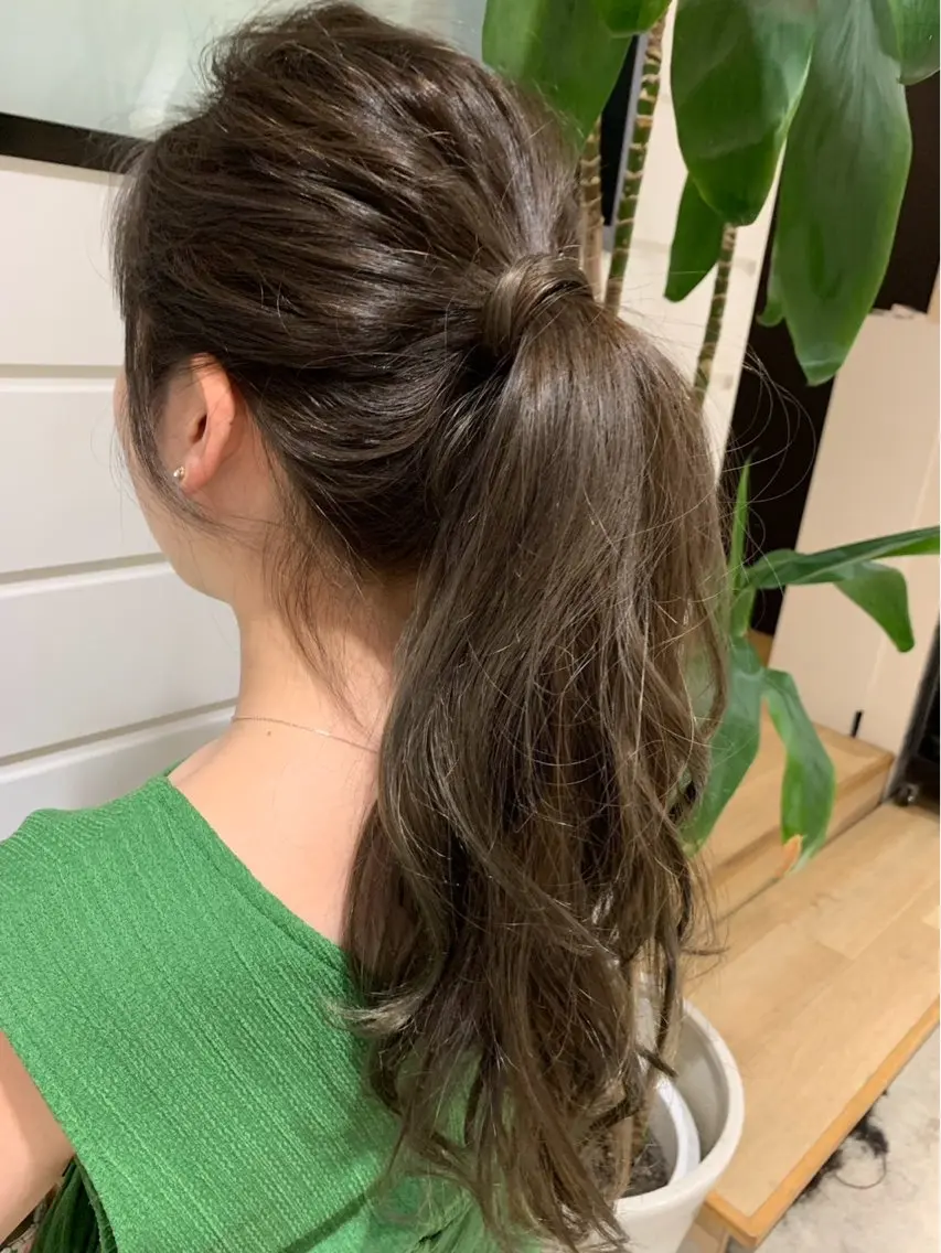 ロング カラー ヘアカラー 神田 有惟のヘアスタイル