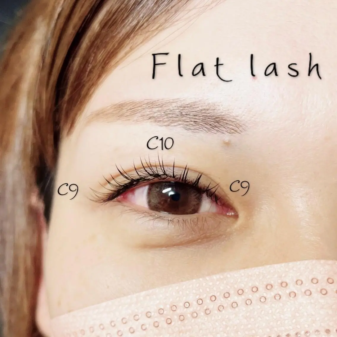 マツエク・マツパ ナチュラル マツエク eyesalon なないろ🌈のマツエク・マツパデザイン