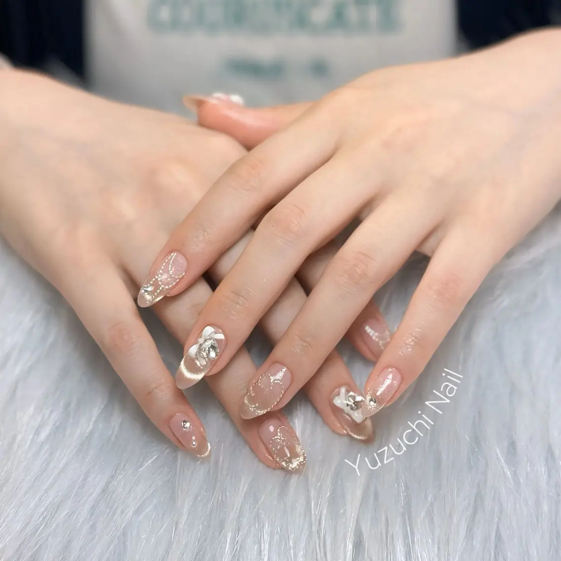 ネイル フットネイル 夏ネイル ワンホンネイル Yuzuchi Nailのネイルデザイン