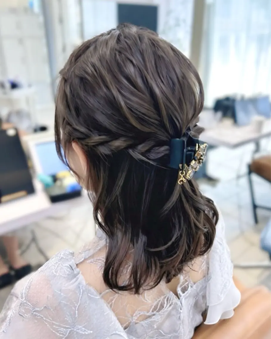 ヘアアレンジ ヘアセット 原宿/レイヤー/小顔 カット/Miu🎀のヘアスタイル