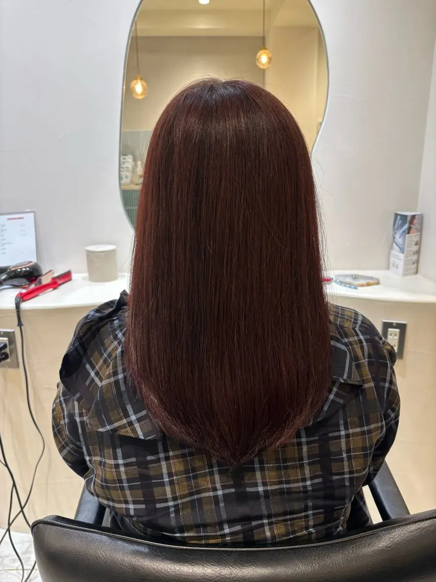 ロング 🐻清水 佑麻のヘアスタイル