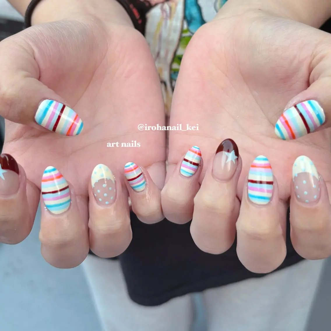 ネイル アートネイル IROHA NAIL_けい🐶のネイルデザイン