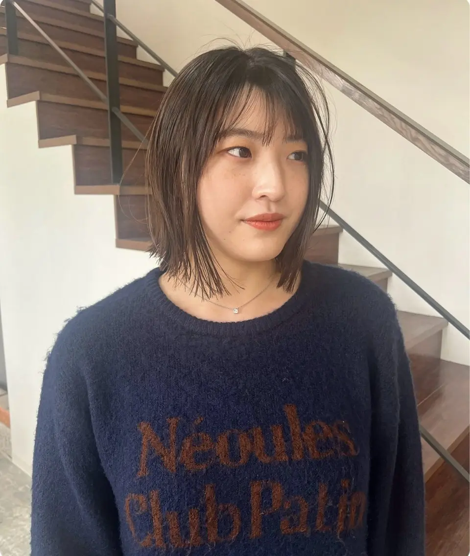カット+髪質改善トリートメントの写真