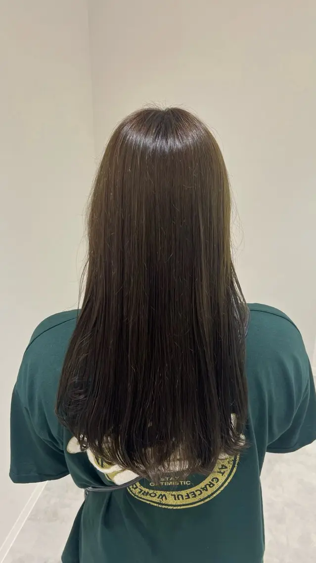 ロング ヘアカラー トリートメント ヘッドスパ ヘアセット 🇰🇷韓国ワンホン カラー🎀✨️AYUのヘアスタイル