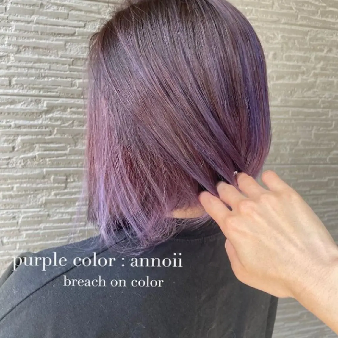 ショート カラー annoii _pomのヘアスタイル