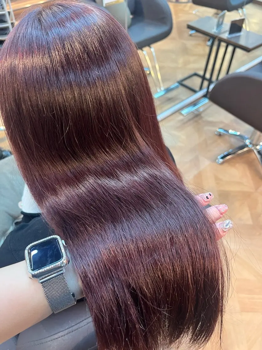 ロング ヘアカラー 🍒Ayana🍒 艶カラー🍒のヘアスタイル